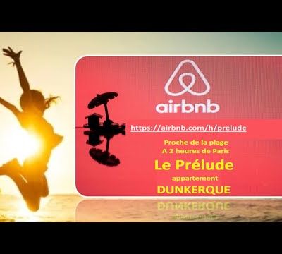 AirBnB proche de la plage appartement 5 🌟"PRELUDE" à Dunkerque